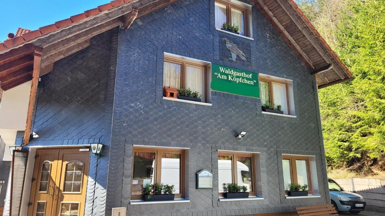 Waldpension Am Koepfchen Kurort Steinbach-Hallenberg Exterior photo